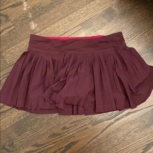 lululemon tennis skirt